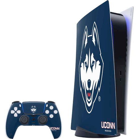 University of Connecticut Huskies PS5 Digital Edition Bundle Skin